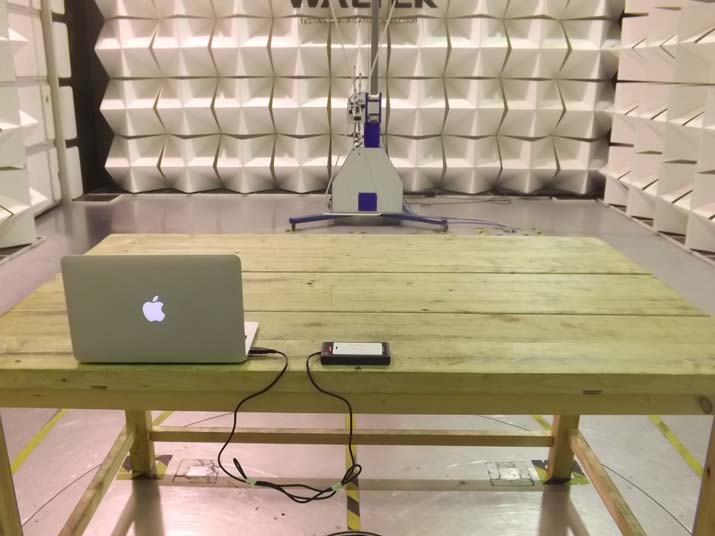 FCC ID GCD-DR12C Test Setup Photos