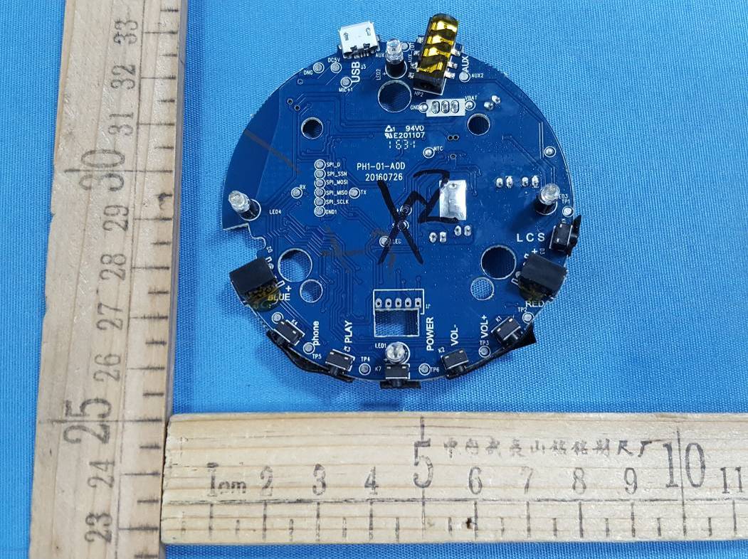 FCC ID HBOW16BTS Internal Photos