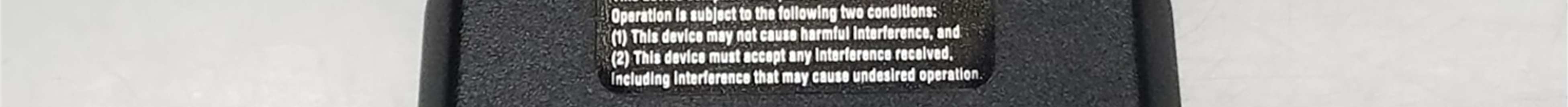FCC ID HSXWH28 ID Label Location Info