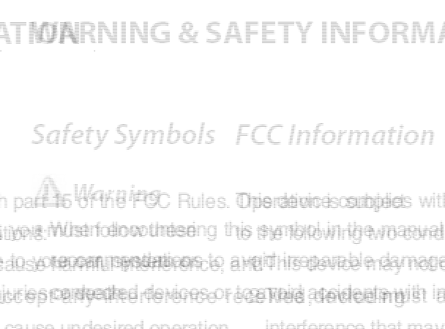 FCC ID IFHOPTIMAD Users Manual