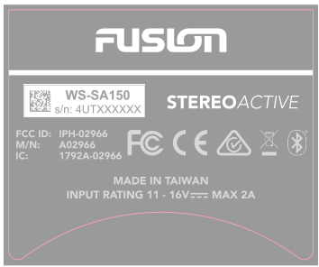 FCC ID IPH-02966 ID Label Location Info