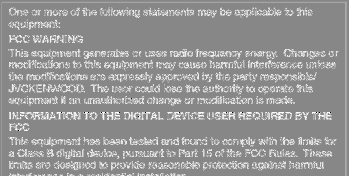 FCC ID K44479250 Users Manual