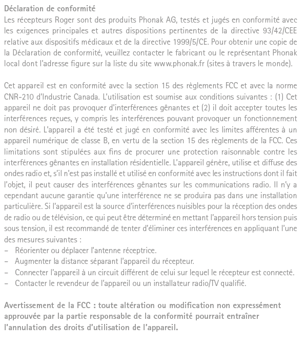 FCC ID KWCR21 Users Manual