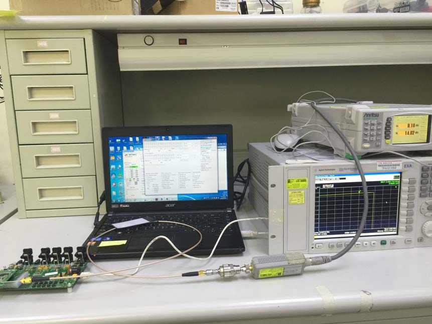 FCC ID MDZ-WLL701X Test Setup Photos