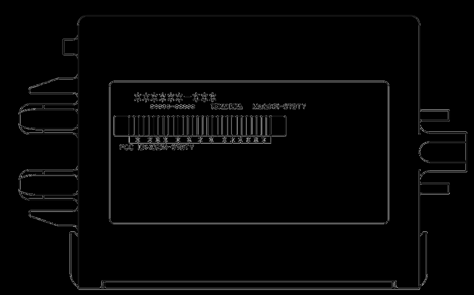 FCC ID MOZRI-57BTY ID Label Location Info