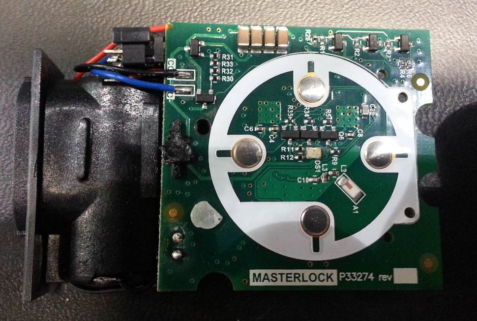 FCC ID MZR4401 Internal Photos