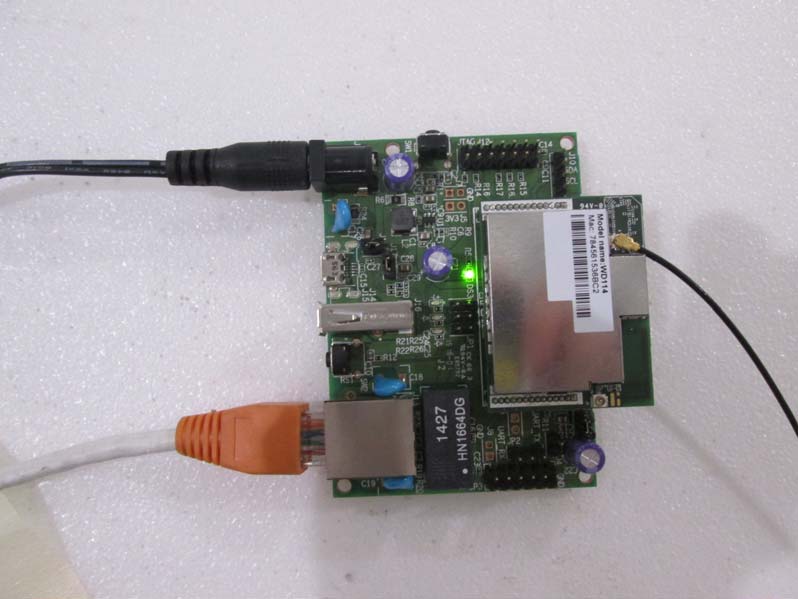 FCC ID N89-WD114 Test Setup Photos