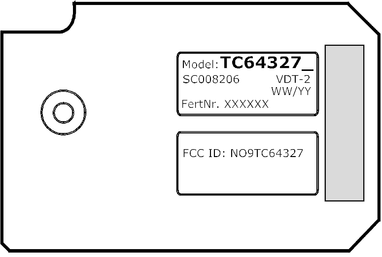 FCC ID NO9TC64327 Users Manual