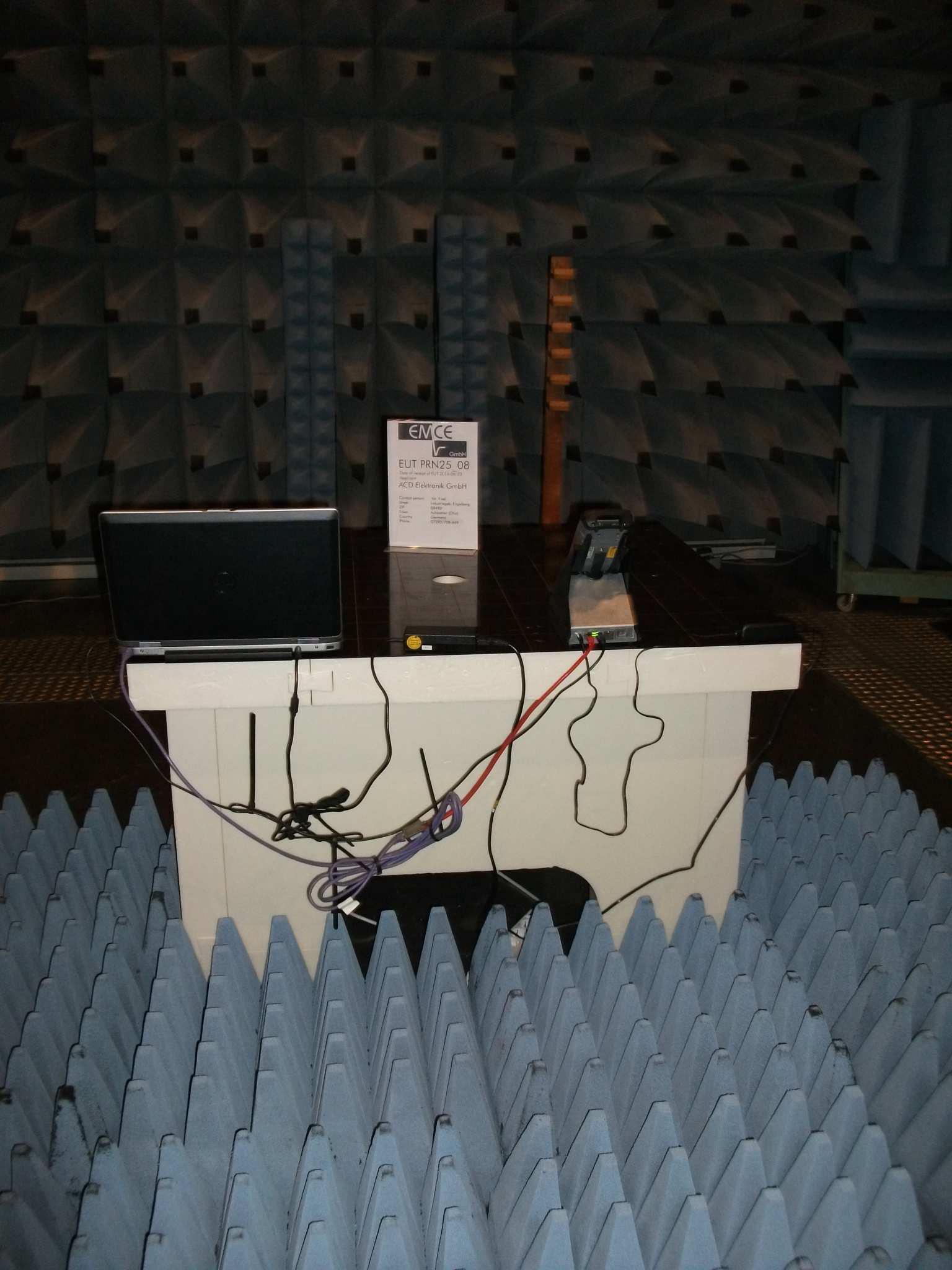 FCC ID O2FM210SE Test Setup Photos