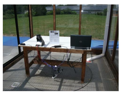 FCC ID O2FM210SE Test Setup Photos