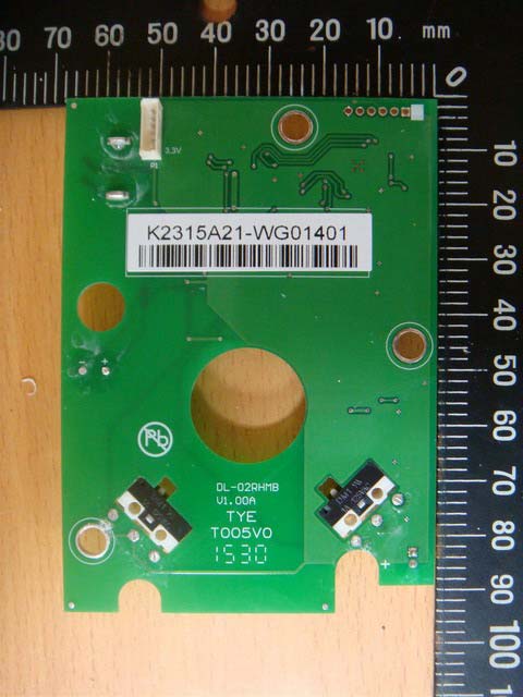 FCC ID O3I-A21 Internal Photos