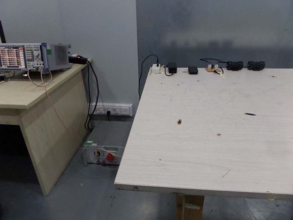 FCC ID O3YRF075D Test Setup Photos