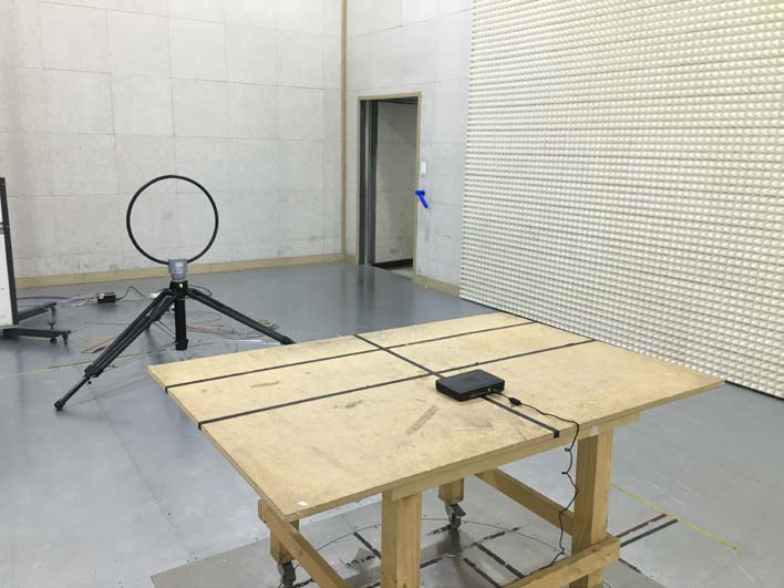 FCC ID O6ZC41W-500 Test Setup Photos