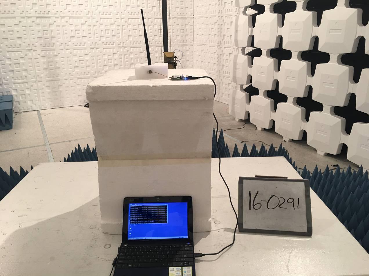 FCC ID O7P-362 Test Setup Photos