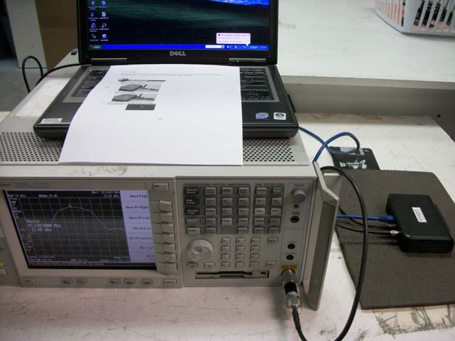 FCC ID OF7SCG Test Setup Photos