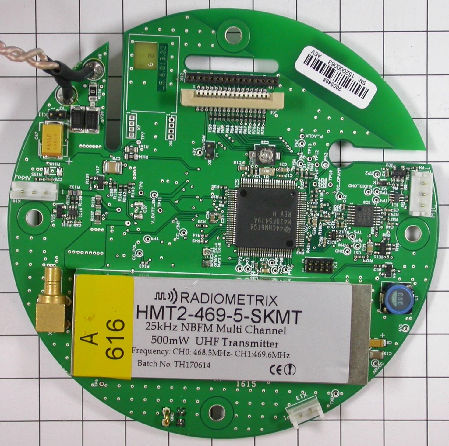 FCC ID OV8-CORPT3 Internal Photos
