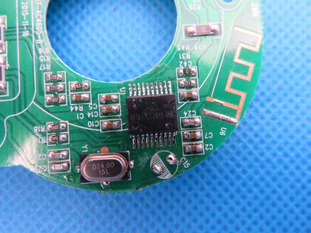 FCC ID OYCBT117 Internal Photos