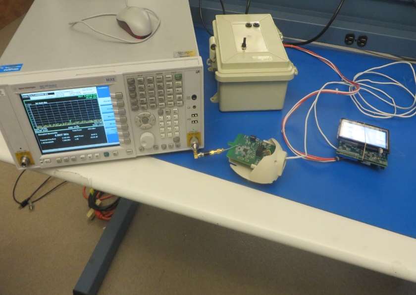 FCC ID P4H-ICVC Test Setup Photos