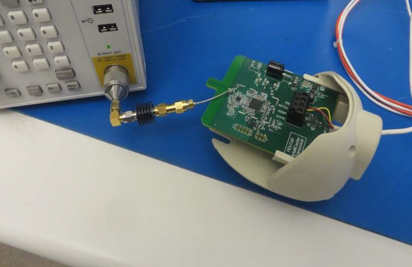 FCC ID P4H-ICVC Test Setup Photos
