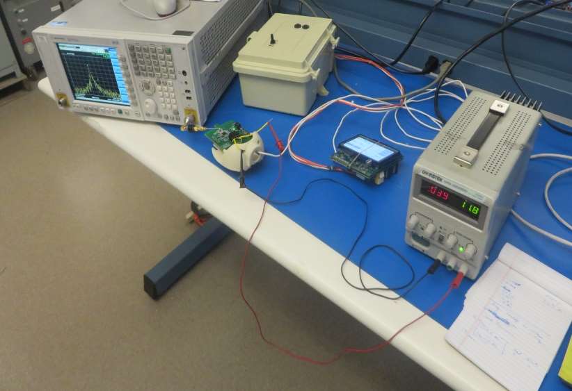 FCC ID P4H-ICVC Test Setup Photos