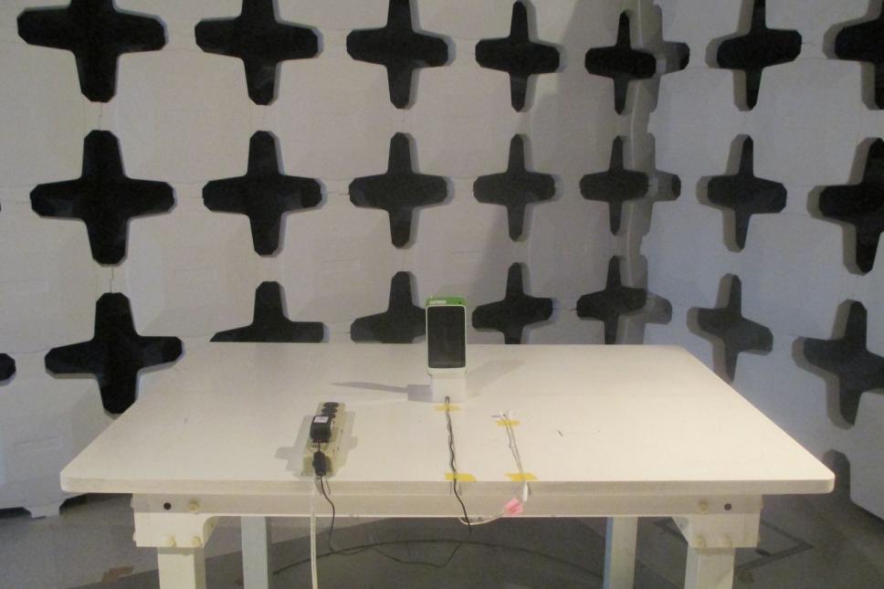 FCC ID P4Q-N435 Test Setup Photos