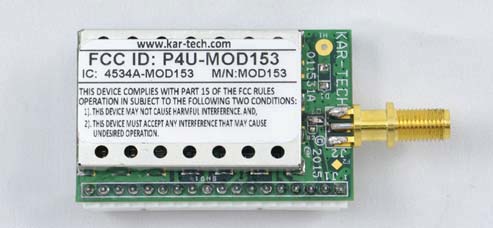 FCC ID P4U-MOD153 Users Manual