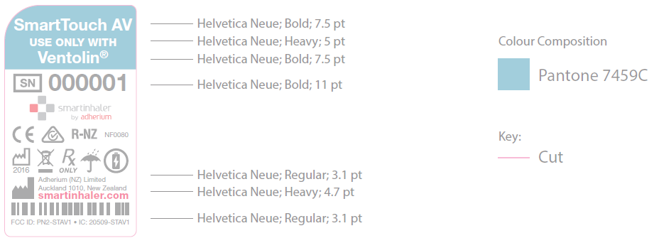 FCC ID PN2-STAV1 ID Label Location Info