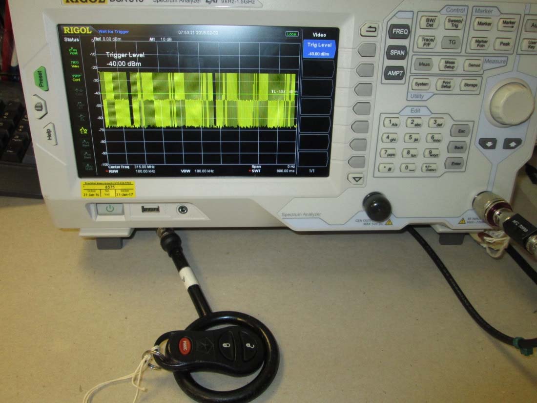FCC ID PQTDORM09 Test Setup Photos