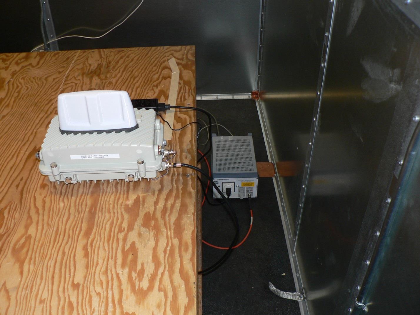 FCC ID Q9DAPEX0104 Test Setup Photos