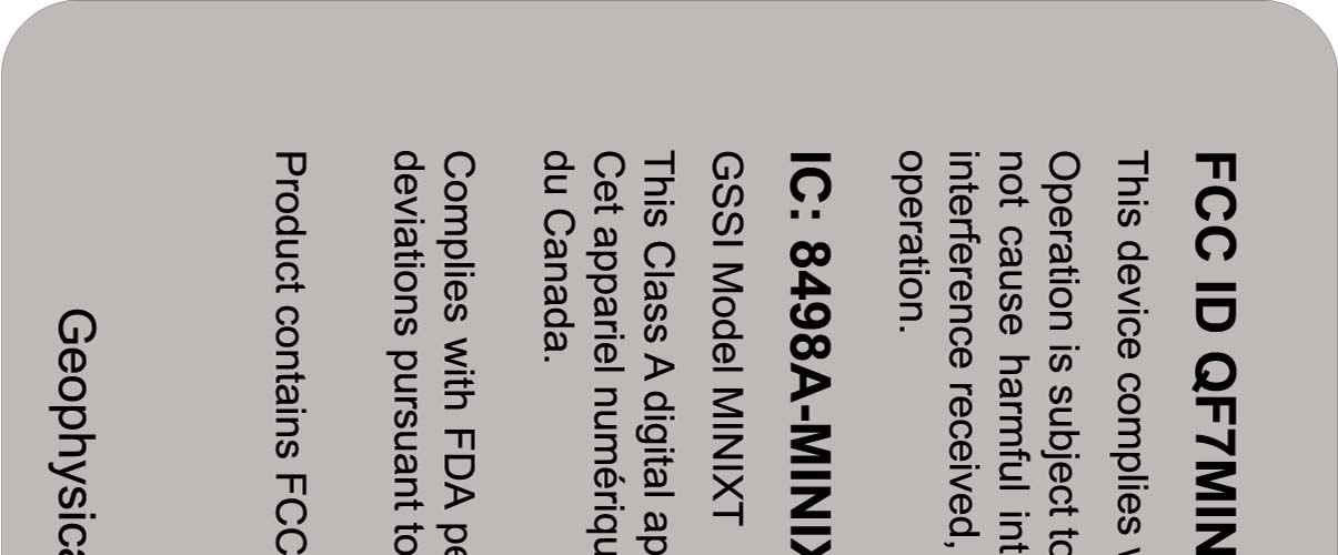 FCC ID QF7MINIXT ID Label Location Info
