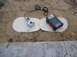 FCC ID QF7PALMXT Test Setup Photos