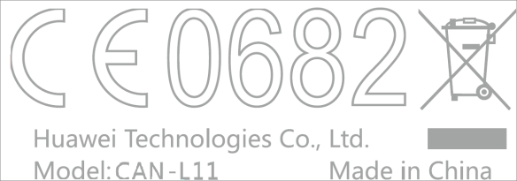 FCC ID QISCAN-LX1 ID Label Location Info