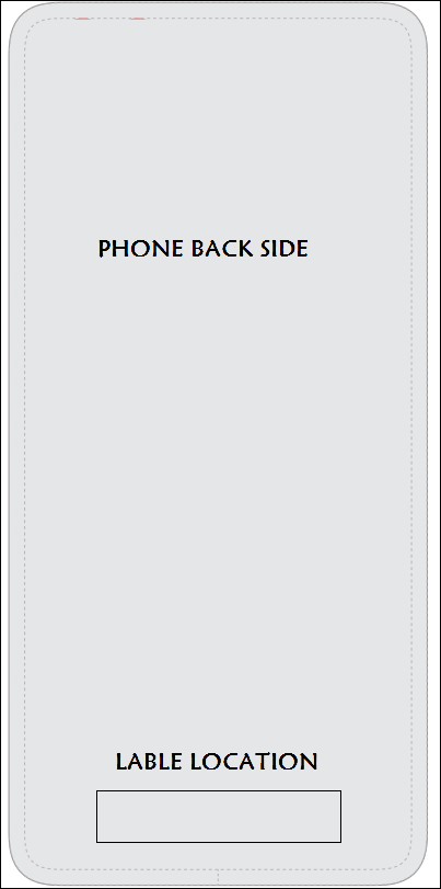 FCC ID QISMLA-LX1 ID Label Location Info