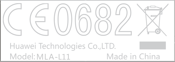 FCC ID QISMLA-LX1 ID Label Location Info