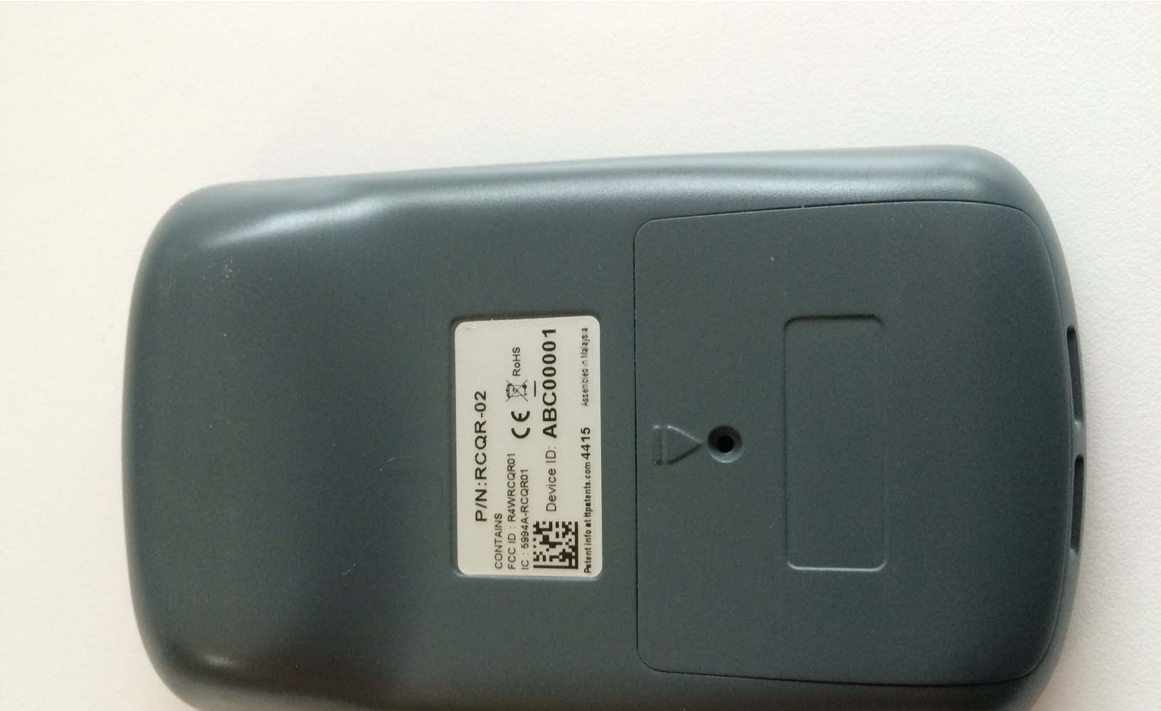 FCC ID R4WRCQR02 External Photos