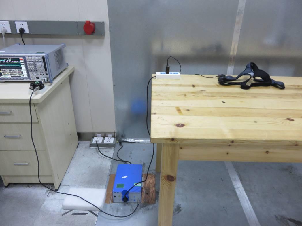 FCC ID R5BEW-S1 Test Setup Photos