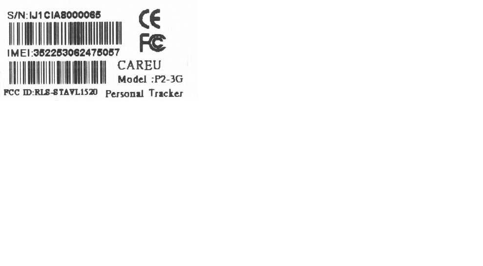 FCC ID RLS-STAVL1520 ID Label Location Info