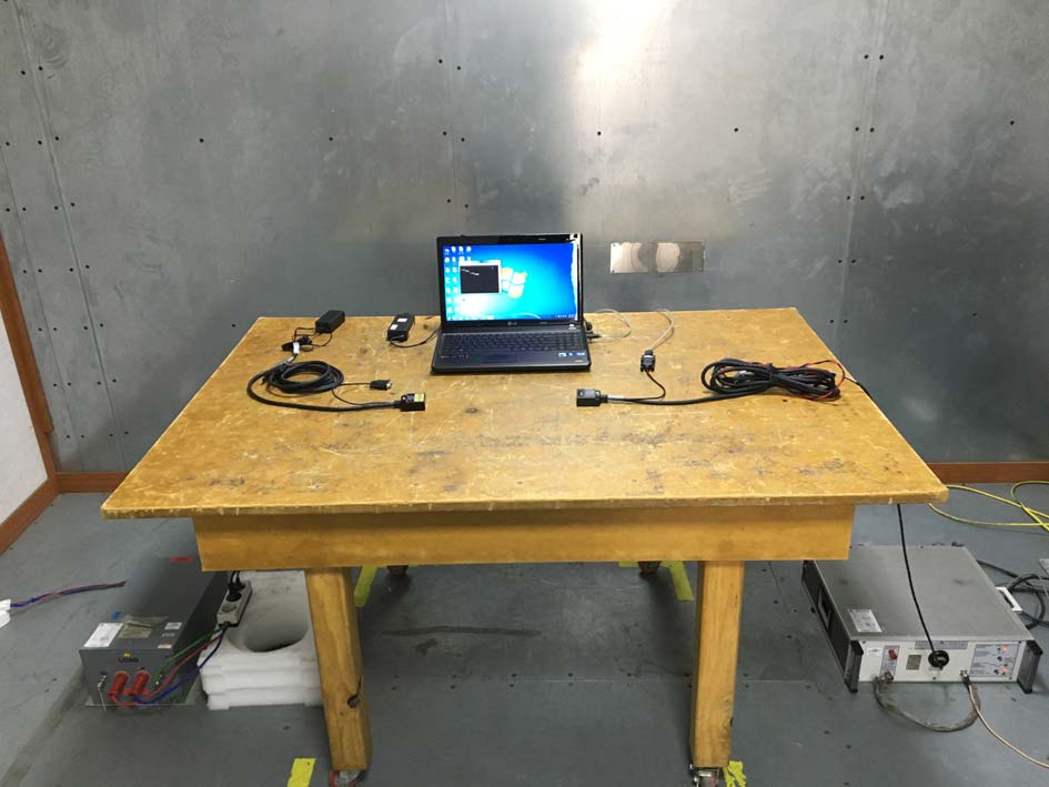 FCC ID RMNCTS-HCOM Test Setup Photos