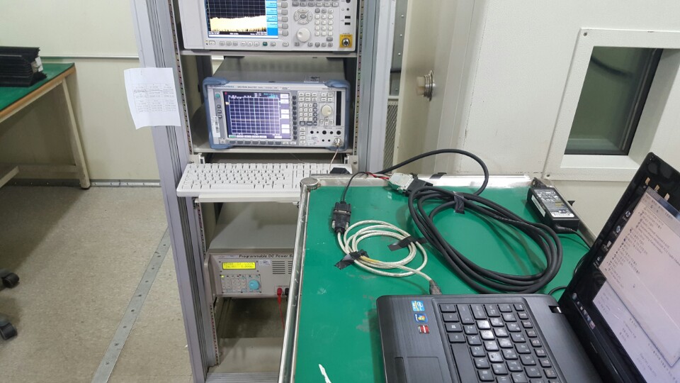 FCC ID RMNCTS-HCOM Test Setup Photos