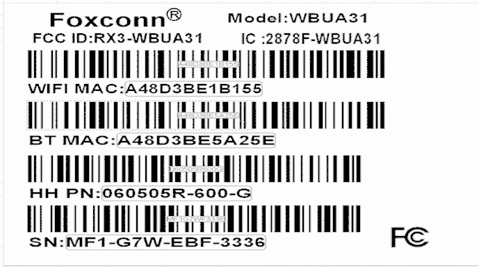 FCC ID RX3-WBUA31 Users Manual