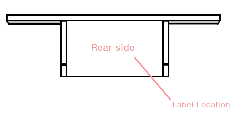 FCC ID S7A-SP41 ID Label Location Info