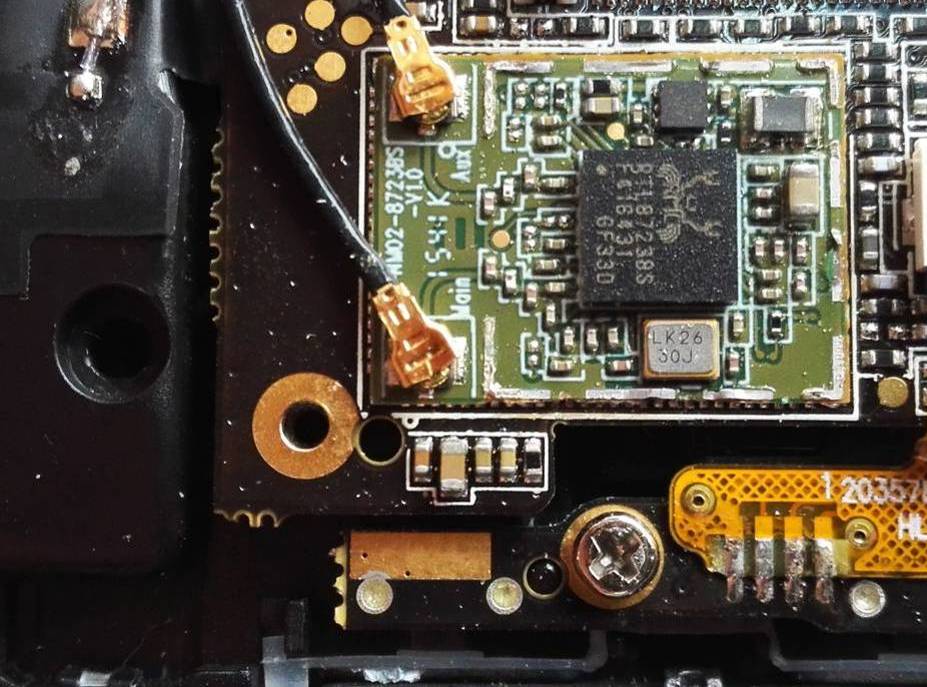FCC ID S7JMIIX310 Internal Photos
