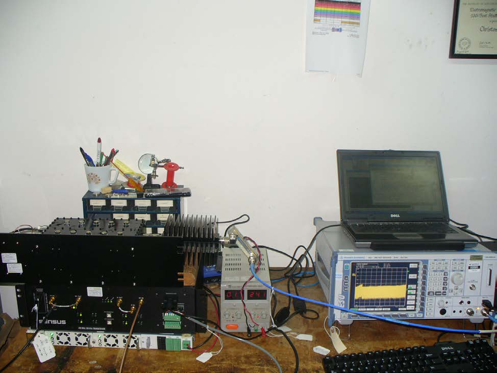 FCC ID SDBS100QZ Test Setup Photos
