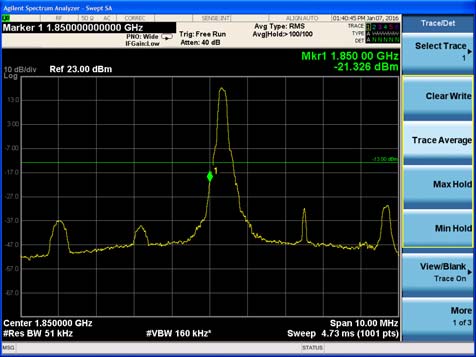 FCC ID SRQ-Z815 Test Report
