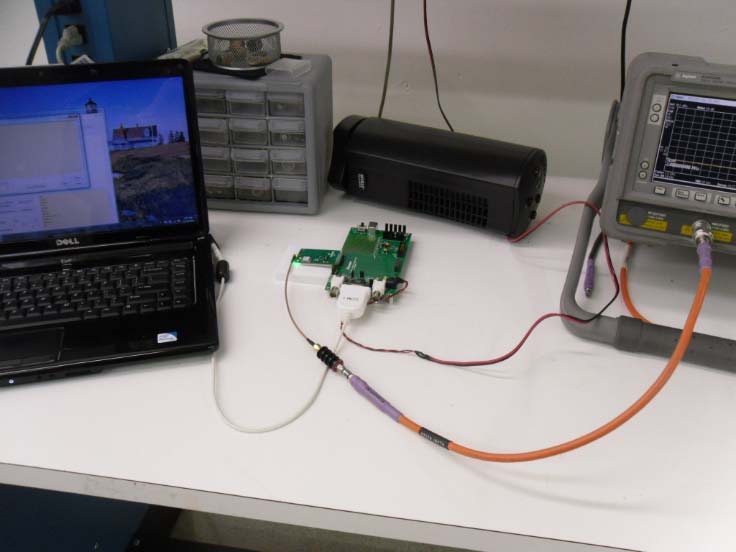 FCC ID SRS-M50-EC Test Setup Photos