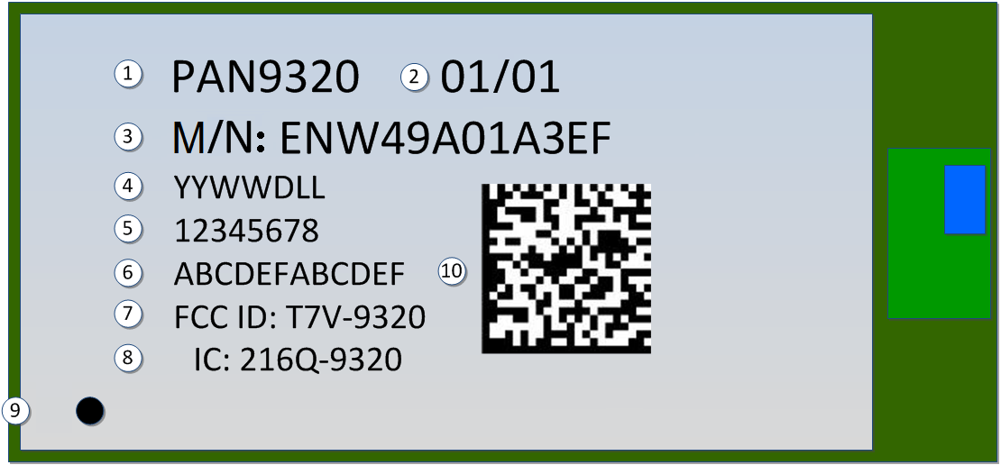 FCC ID T7V-9320 Users Manual