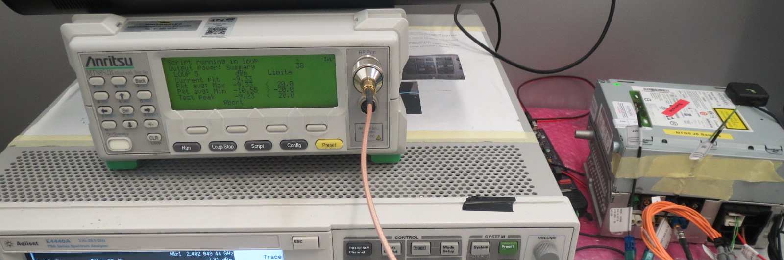 FCC ID T8GNTG5HU Test Setup Photos