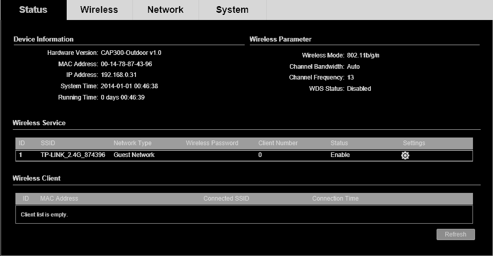 FCC ID TE7CAP300OD Users Manual