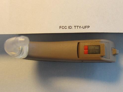 FCC ID TTY-UFP ID Label Location Info