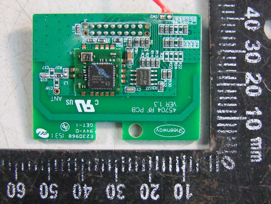 FCC ID U2Z45604B Internal Photos